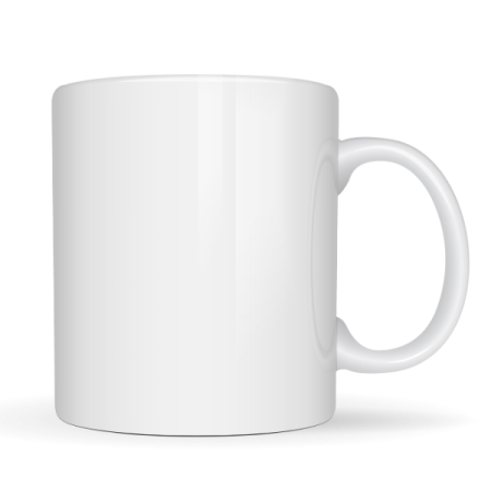white mug